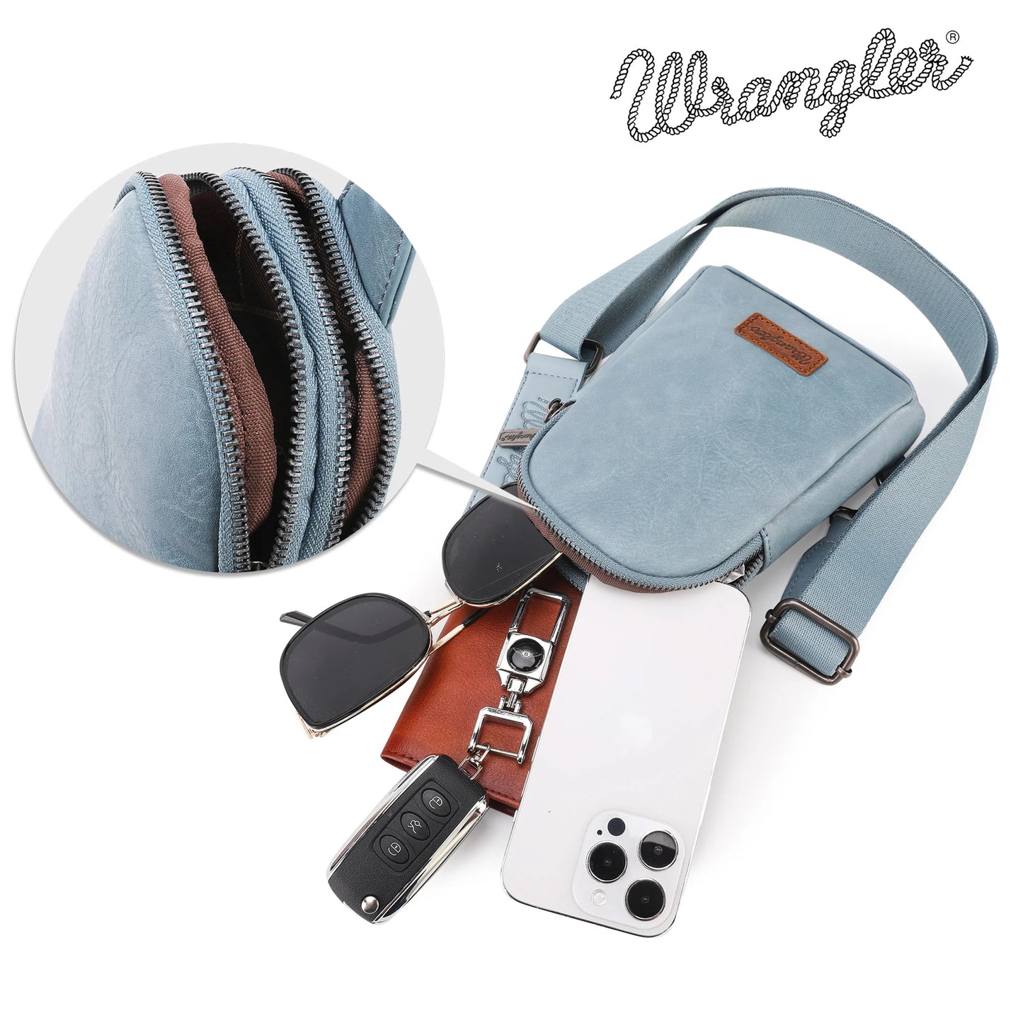 Wrangler Sling Bag *Blue