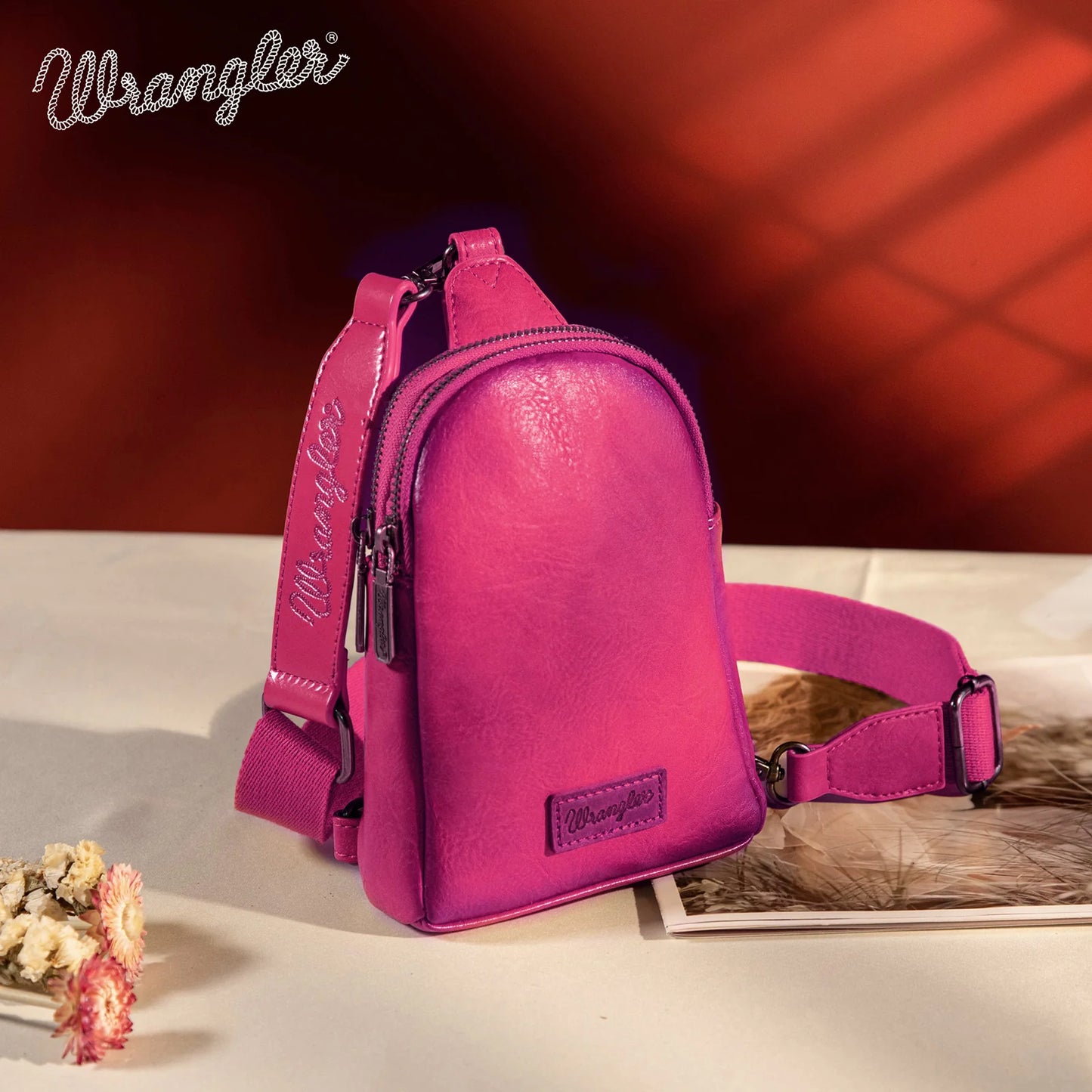 Wrangler Sling Bag *Hot Pink