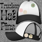 Trucker Hat 5 Pin Set *Heather