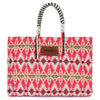 Wrangler Dual Sided Print Canvas Wide Tote *Hot Pink