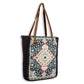 Homestyle Warmth Embroidered Tote Bag