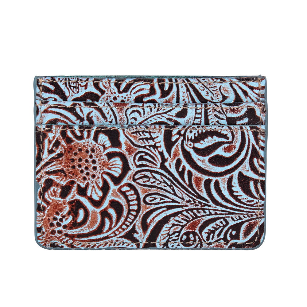 Delilah Creek Hand-tooled Credit Card Holder