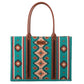 Large Wrangler Tote *Turquoise