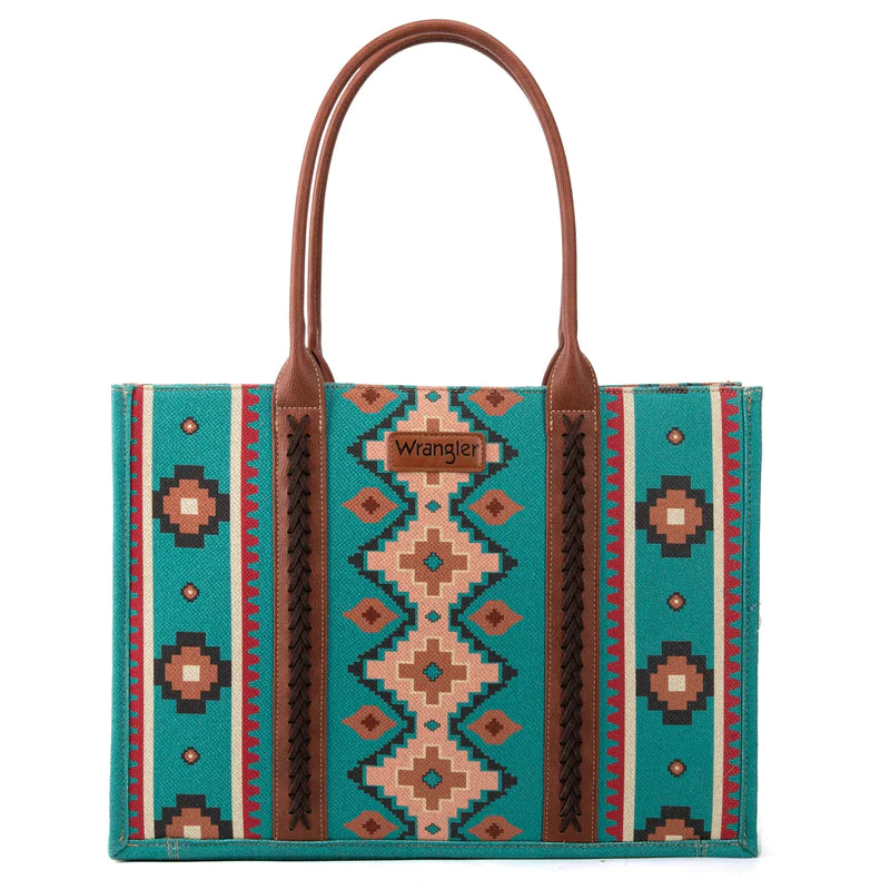 Large Wrangler Tote *Turquoise