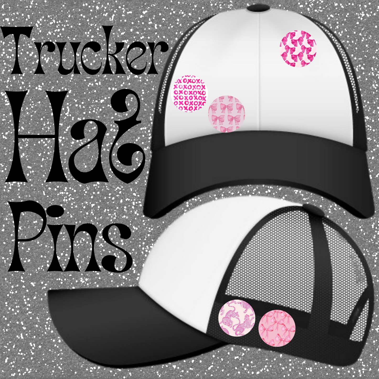 Trucker Hat 5 Pin Set *Bella