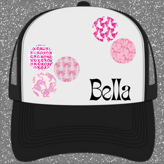 Trucker Hat 5 Pin Set *Bella