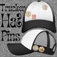 Trucker Hat 5 Pin Set *Flora