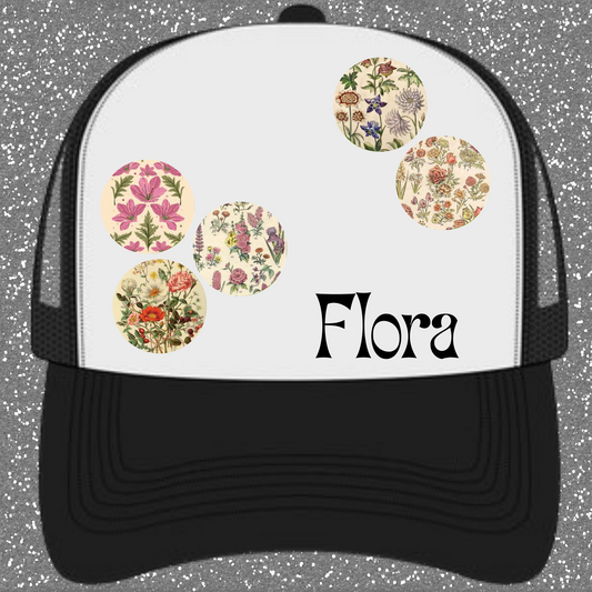 Trucker Hat 5 Pin Set *Flora