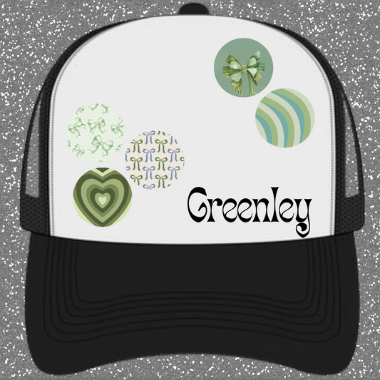 Trucker Hat 5 Pin Set *Greenley
