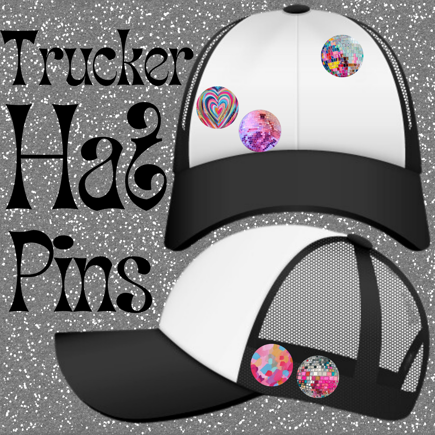 Trucker Hat 5 Pin Set *Gwinn