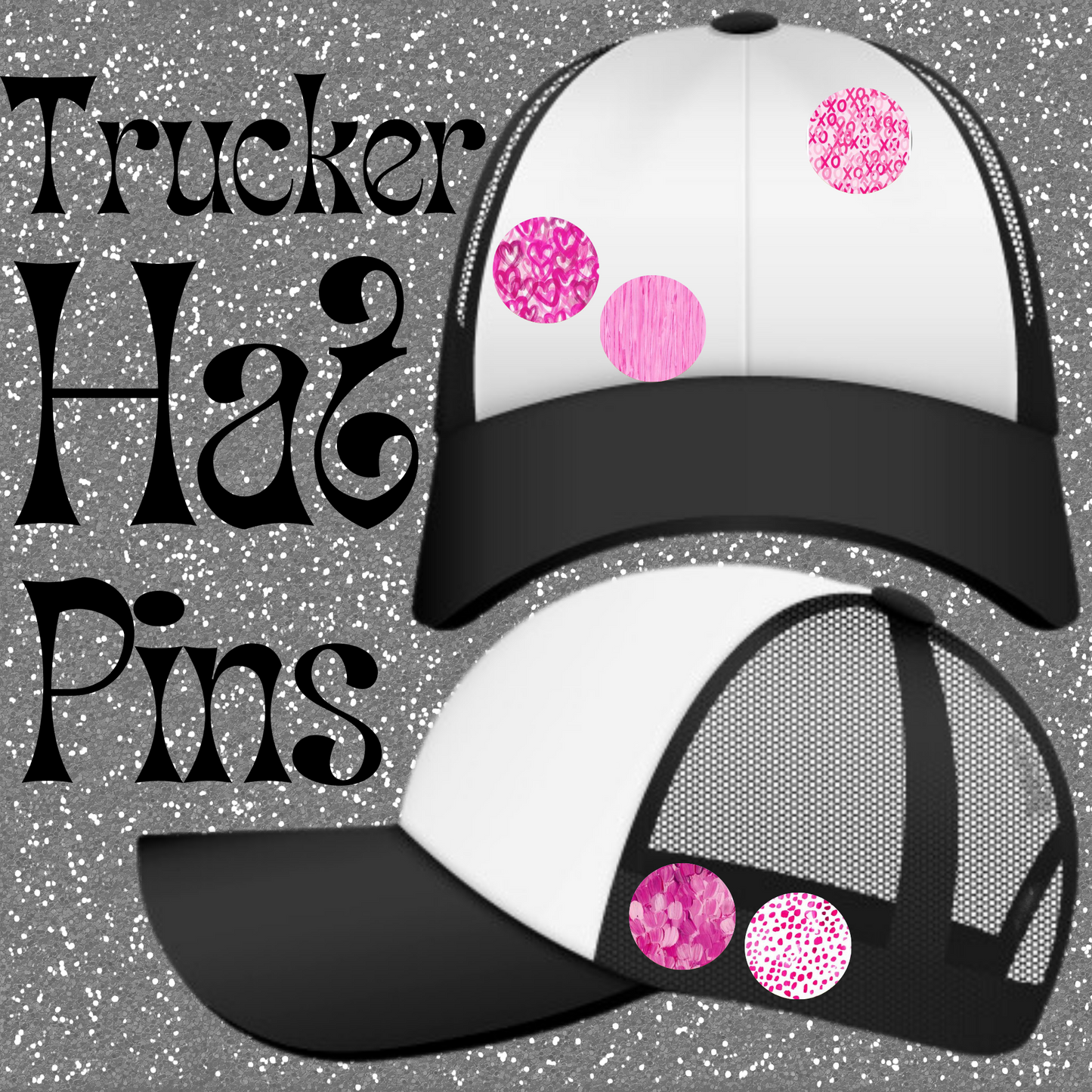 Trucker Hat 5 Pin Set *Penelope
