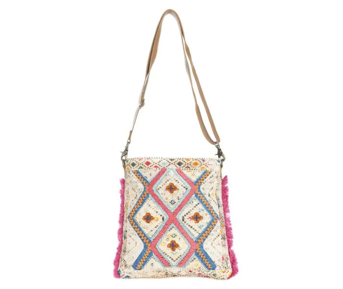 Quad Desert Blooms Messenger Bag