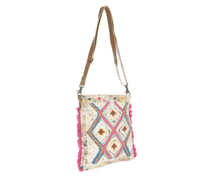 Quad Desert Blooms Messenger Bag