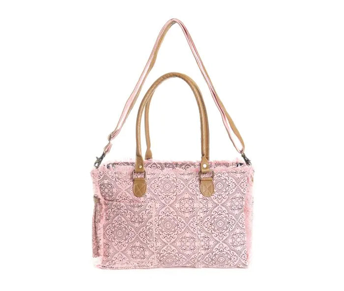 Triple Fork Ranch Tote Bag in Rose