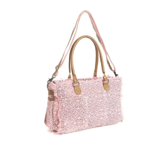 Triple Fork Ranch Tote Bag in Rose