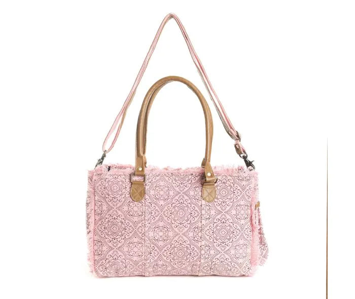 Triple Fork Ranch Tote Bag in Rose