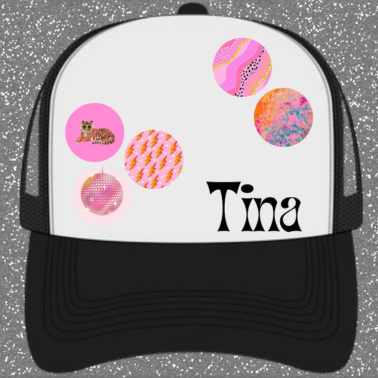 Trucker Hat 5 Pin Set *Tina